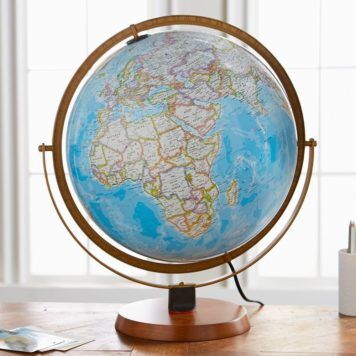 16 Pollici Globo del Mondo, Globi Gonfiabili World Globe, Mappamondo  Gonfiabile